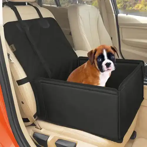 Hundeautositz Wuglo für kleine bis mittlere Hunde mit hoher Stabilität