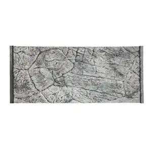 Aquarium Rückwand ATG 3D Dünn in Schieferoptik Grau 100×50/97×45 cm
