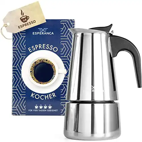 Espressokocher für Induktionsherde von Esperanca