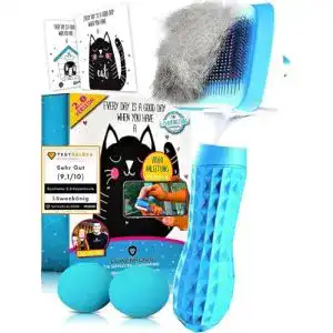 Haustierbürste Löwenkönig Bürstinator 2.0 für Katzen