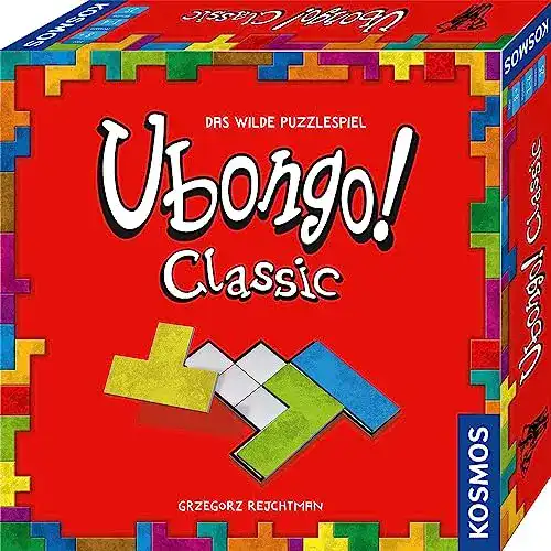 Ubongo Kosmos 683092 Classic Brettspiel für 1-4 Personen