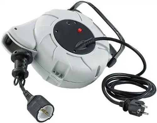 Kabeltrommel Automatik Revolt Kabelaufroller mit 9 Meter Kabel
