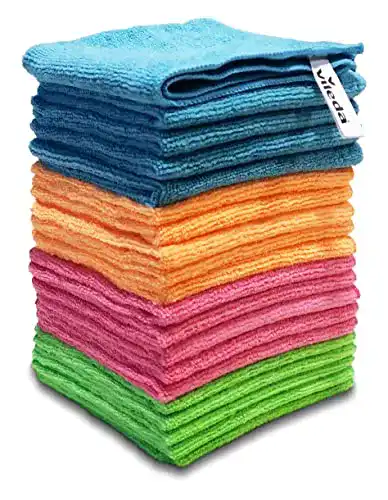 Mikrofasertuch Vileda Allzwecktücher Colors im Vergleich