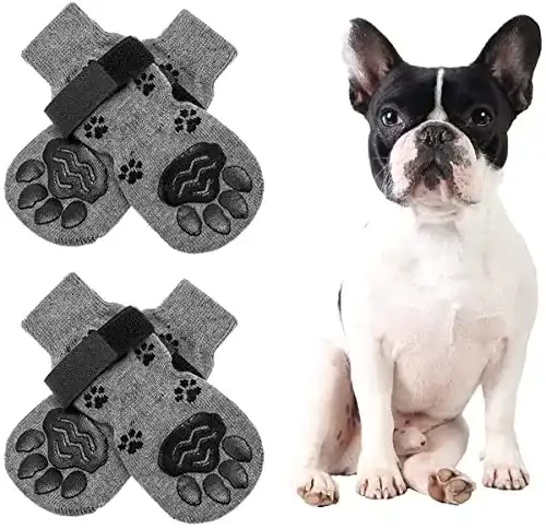 Hundesocken für Hunde und Katzen – Anti-Rutsch Socken für drinnen