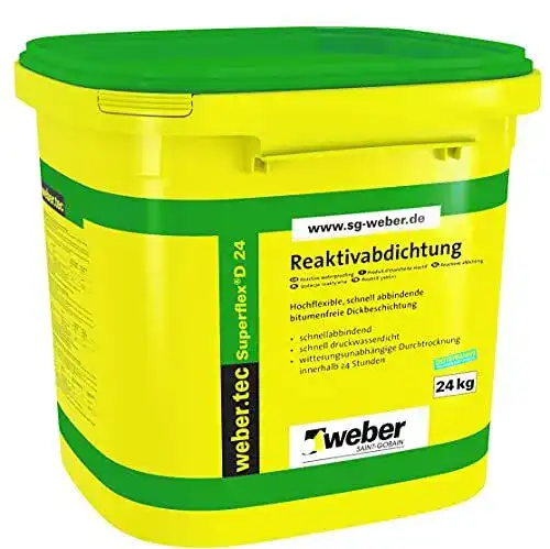 Bitumen Dickbeschichtung weber.tec Superflex D24 6kg