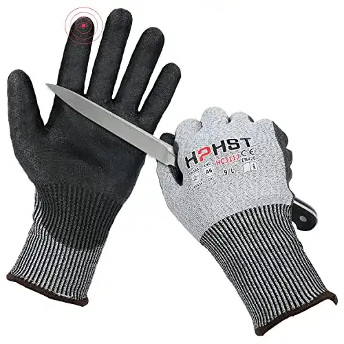 Stichfeste Schnittschutz Handschuhe HPHST für Arbeitsschutz