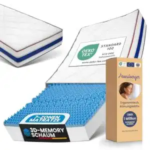Kaltschaummatratze Arensberger Relaxx 90×200 cm mit Gel-Schaum