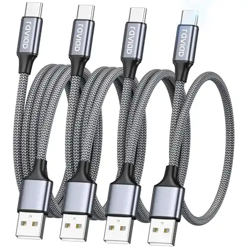 RAVIAD USB-C-Kabel 4er-Pack in verschiedenen Längen
