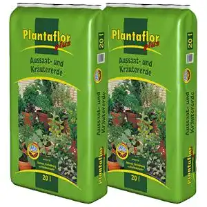 Anzuchterde Plantaflor Plus für Kräuter und Jungpflanzen