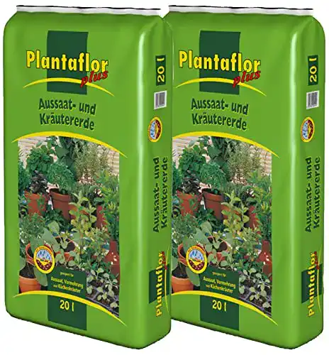 Anzuchterde Plantaflor Plus für Kräuter und Jungpflanzen