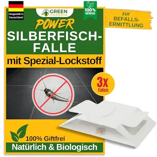 Silberfischfalle Green Guardia – Umweltfreundliche und effektive Lösung