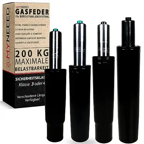 Gasdruckfeder MYNEEED für die ergonomische Höhenverstellung von Bürostühlen