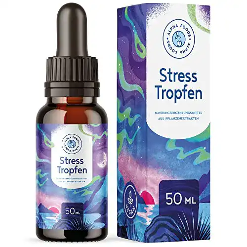 Beruhigungstropfen Alpha Foods – natürliche Stressbewältigung