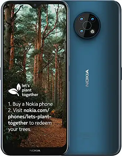 Nokia G50 Smartphone 128GB in Blau mit Dual SIM Funktion