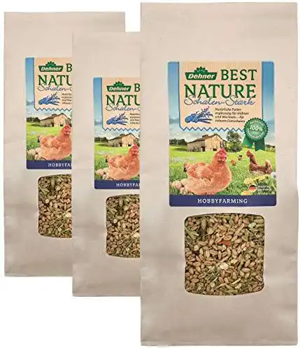 Wachtelfutter Dehner Best Nature für Hühner und Wachteln, 3 kg