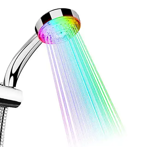 LED Duschkopf mit Beleuchtung und 7 Farben