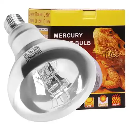Terrarium Lampe Dernord UVA UVB 80 Watt für Reptilien