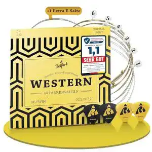 Gitarrensaiten Belfort für Westerngitarre – Premium Stahl