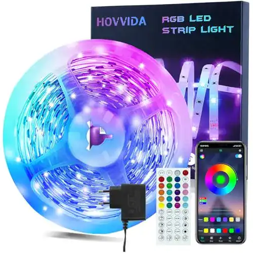 LED Streifen 10m Hovvida mit 30 LEDs pro Meter auf einer Rolle