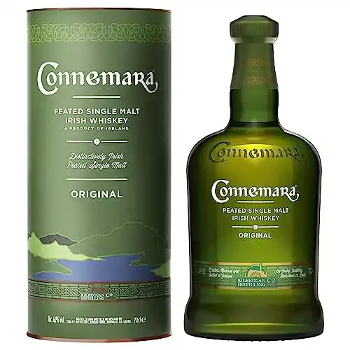 Whisky Connemara Original mit Geschenkverpackung, getorft