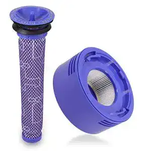 Kwmobile Filterset für Dyson V7 und V8 – Vormotor- und Hepa Nachmotorfilter