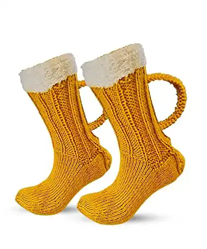 Lustige Socken FGFD&OU für Herren und Damen, bunte Stricksocken
