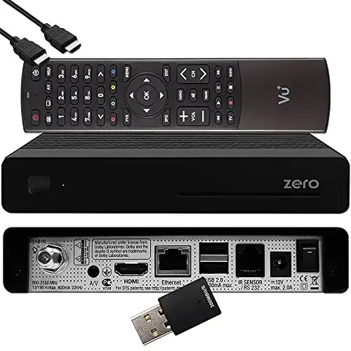 Sat-Receiver VU+ Zero mit WLAN und DVB-S2 Full-HD