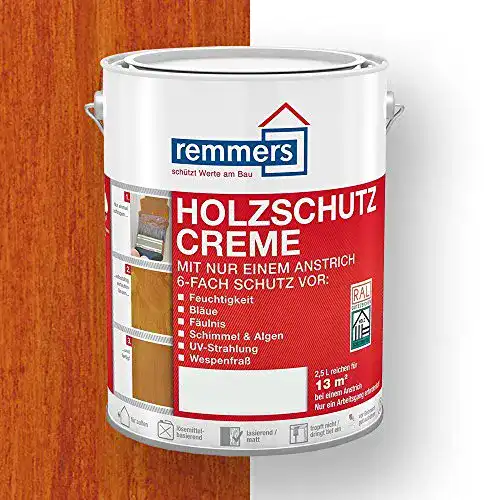 Remmers Holzschutz-Creme 3in1 mahagoni 0,75 Liter für außen