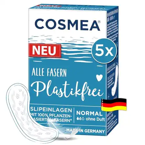 Cosmea Slipeinlagen plastikfrei normal 5 x 32 Stück