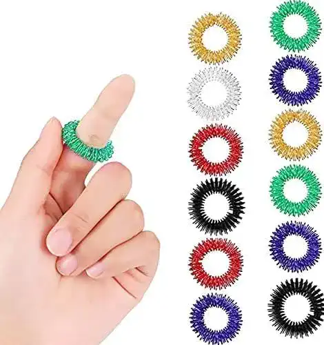 Akupressur-Ring Quesuc 12 Stücke für Finger