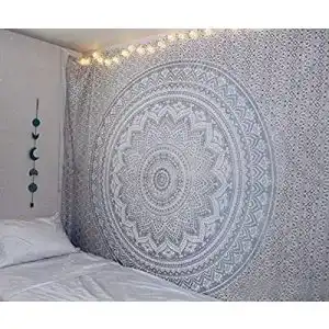 Wandteppich Aakriti Gallery Baumwolle Mandala Wandbehang