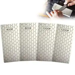 Diamant Schleifstein Set HWTONG 4 Stück 400 600 1000 1200