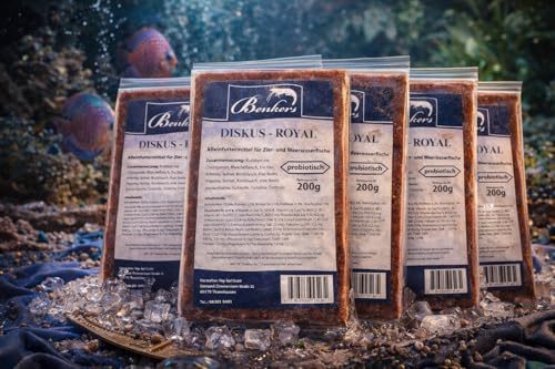 Frostfutter für Zierfische SAHAWA Benkers Diskus Royal 5x200g