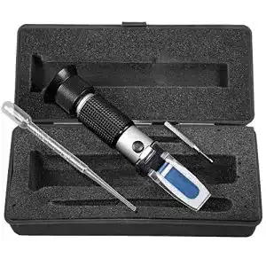 Refraktometer SW-Stahl 21550L I zur Prüfung von Frostschutzmitteln und Batteriesäure