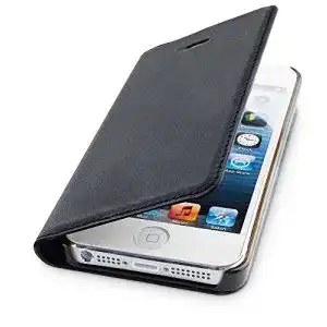 iPhone SE Hülle WIIUKA Echt Ledertasche Travel für Apple iPhone 5/5S
