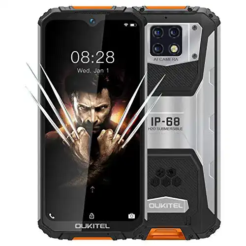 OUKITEL WP6 Smartphone 128GB (2020) mit IP68 für Outdoor-Nutzung