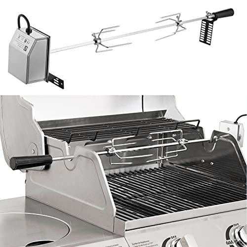 Drehspieß Increkid Grillspieß mit Motor für Gasgrill 220-240V