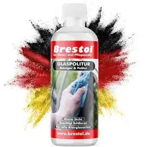 Glaspolitur Brestol 300 ml für Auto- und Haushaltsglasflächen