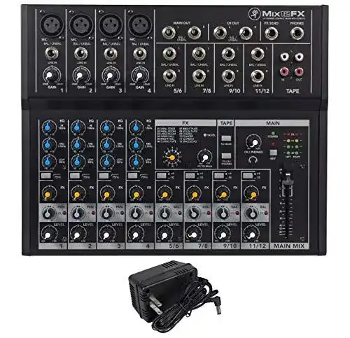 Mackie Mix 8-Kanal Mischpult in Schwarz für DJs