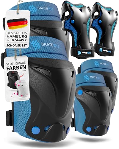 Protektoren-Set für Erwachsene und Kinder von SKATEWIZ