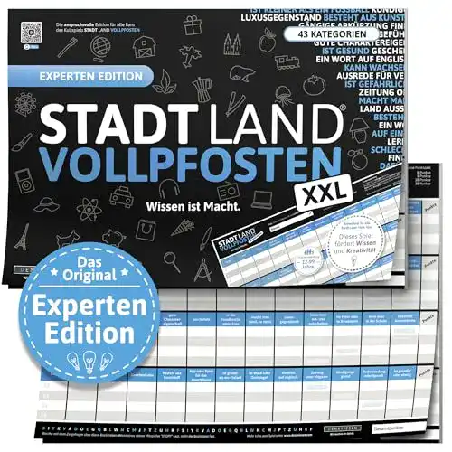 Stadt Land Vollpfosten Denkriesen Experten Edition ab 12 Jahren