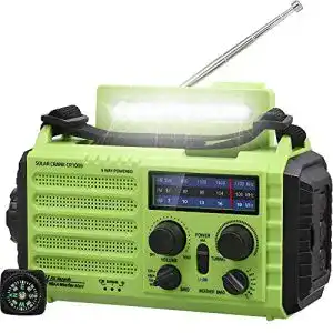 Mesqool Baustellenradio mit AM/FM/SW und Kurbelbetrieb