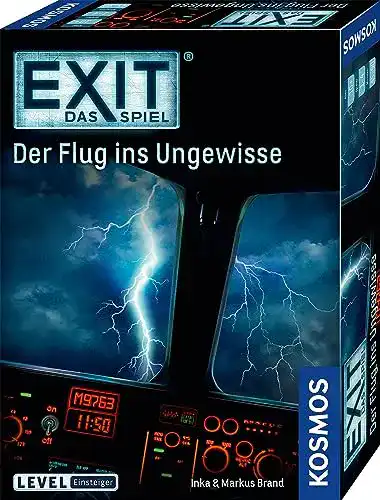 Exit-Spiel Kosmos 691769 – EXIT Das Spiel Der Flug ins Ungewisse