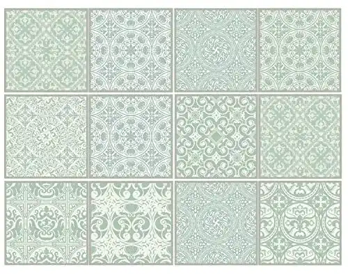 Fliesenaufkleber Cuadros Lifestyle 10×10 cm im 12er Set
