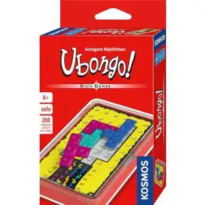 Ubongo Kosmos 695248 – Knobelspiel für 1 Person mit 200 Aufgaben