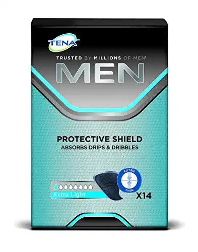 Tena Men extra light Einlagen 8×14 Stück – Kontinenzprodukte für Männer
