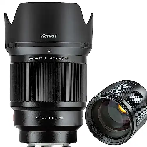 Viltrox 85mm F1.8 II Porträtobjektiv für Sony E-Mount Kameras