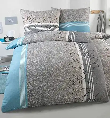 Microfaser Bettwäsche Dreamhome 4-teilig in verschiedenen Farben