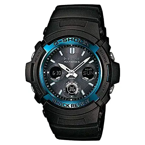 Casio G-Shock Solar- und Funkuhr AWG-M100A-1AER im Vergleich