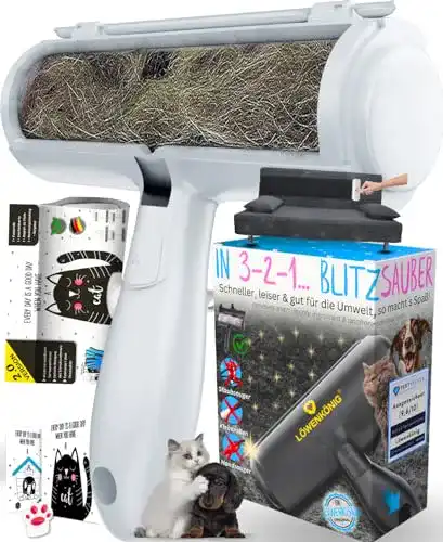 Fellpflege-Handschuh Löwenkönig Rolli 2.0 zur Tierhaarentfernung
